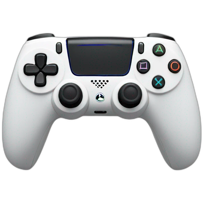 controller ps5 white emoji