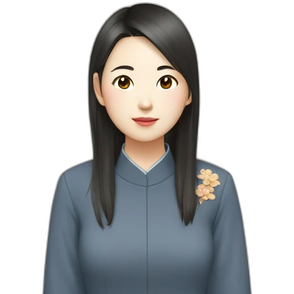 大面短髮香港女子 emoji