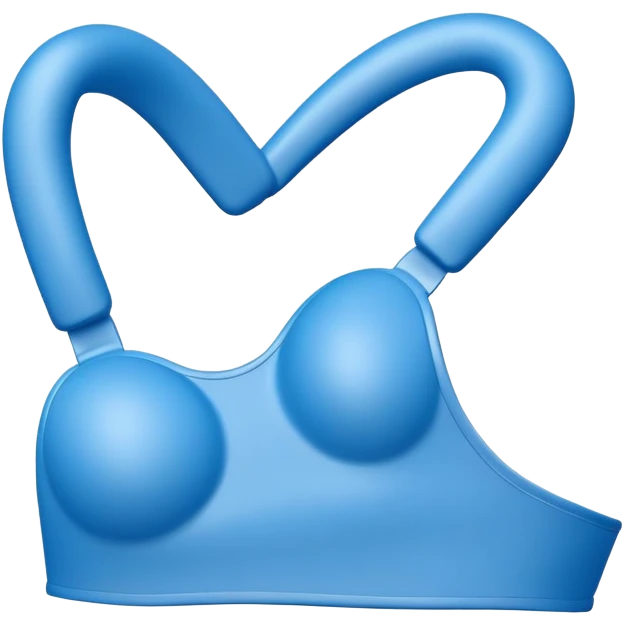 blue test dummy waist view emoji