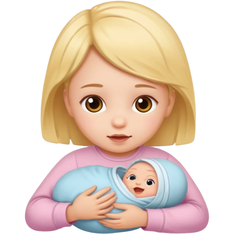 new born baby gỉrl emoji