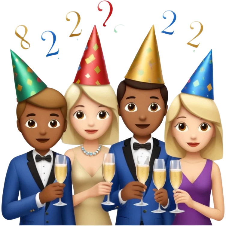 Happy New Year 2026 emoji