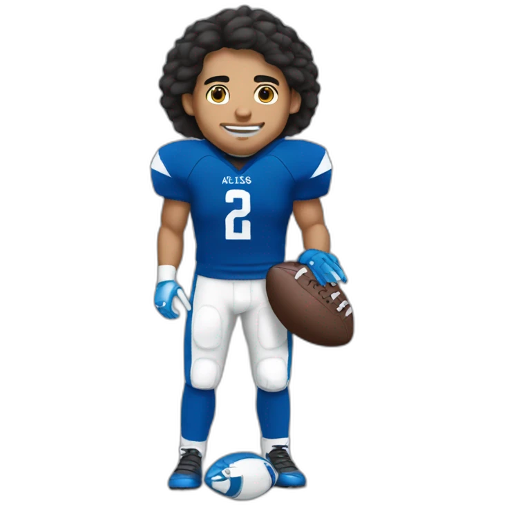 alexis salas football player emoji