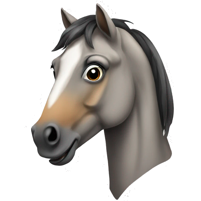 grullo horse emoji