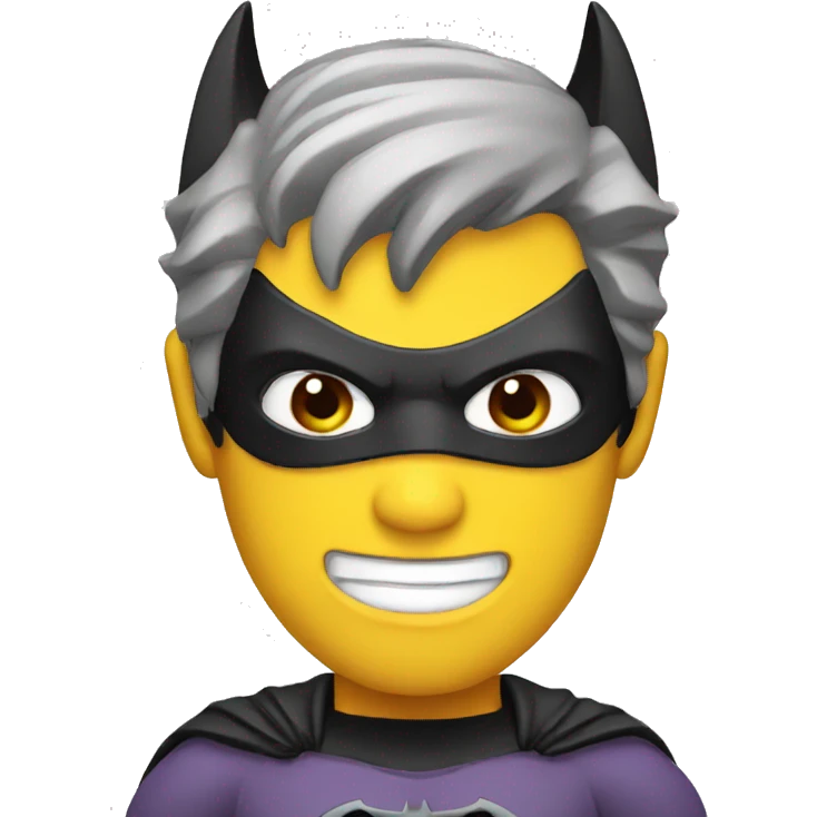 bat man emoji