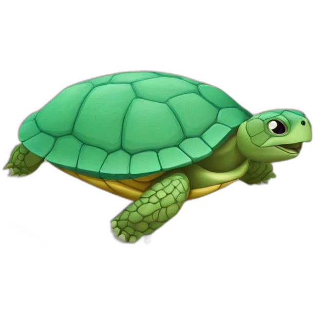 Tortue sur écureuil emoji