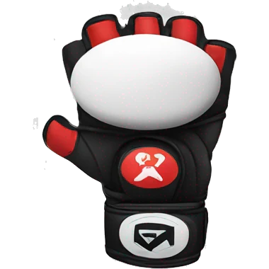 MMA glove emoji