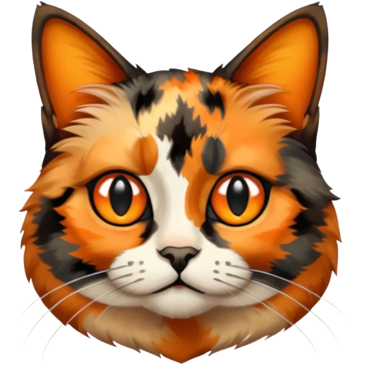 Tortoiseshell cat emoji