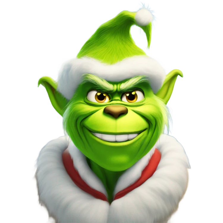 Grinch on mount crumpet  emoji
