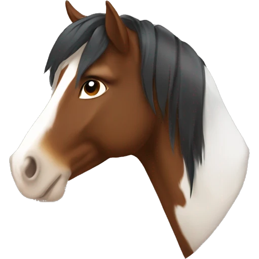Clydesdale horse emoji