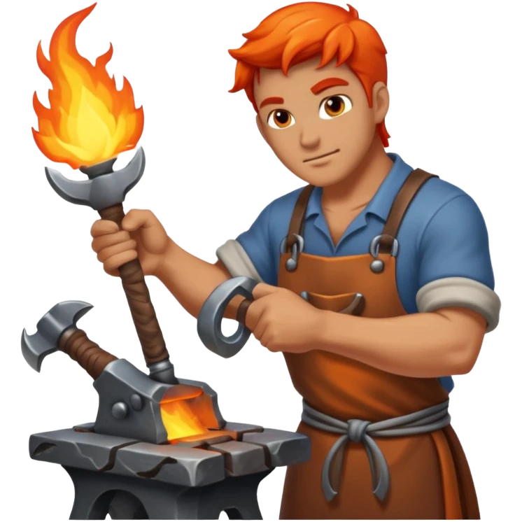 Forging weapon emoji
