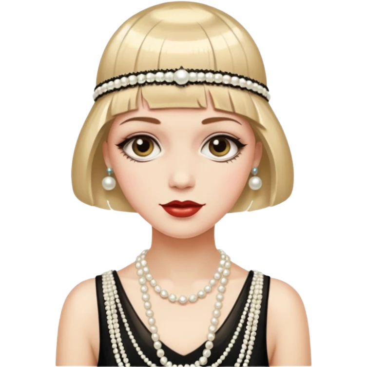 gatsby woman emoji