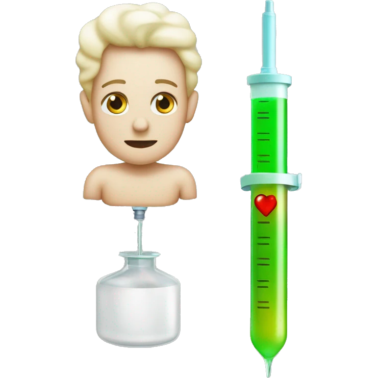 intravenous injection for antibiotic emoji