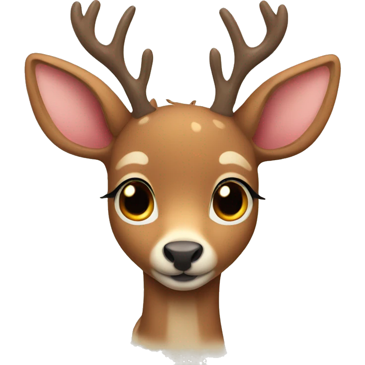 Cute deer emoji
