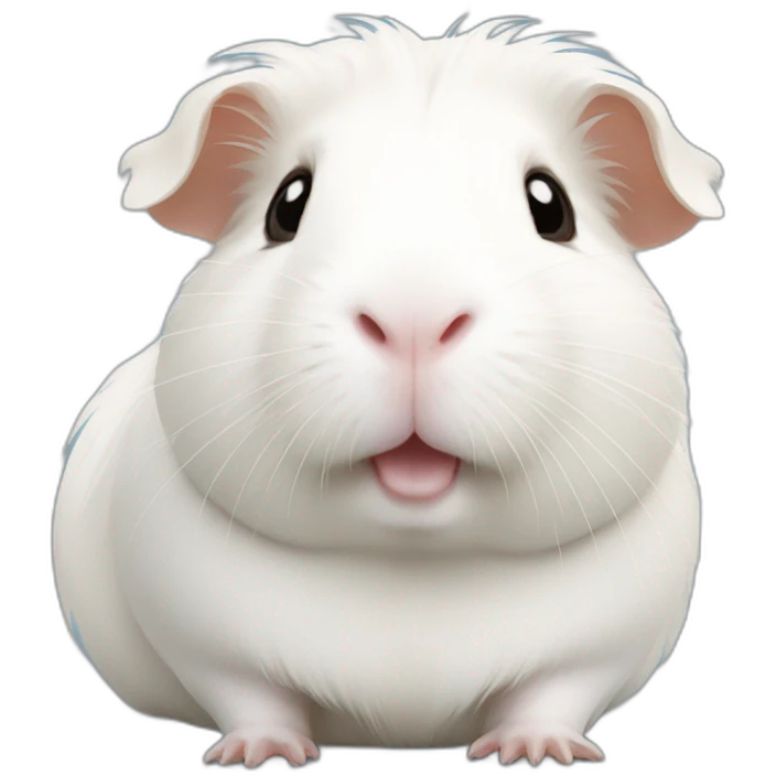 White guinea pig emoji
