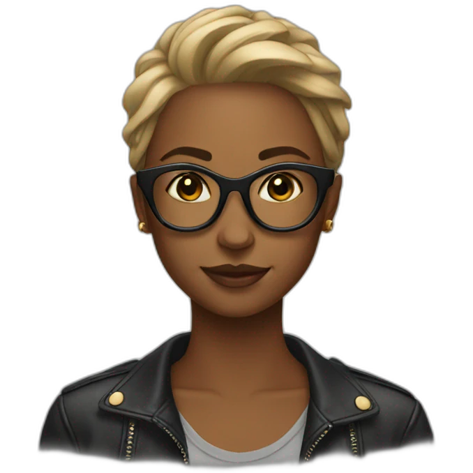 cool girl emoji