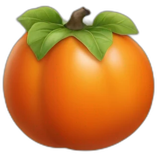 persimmon emoji