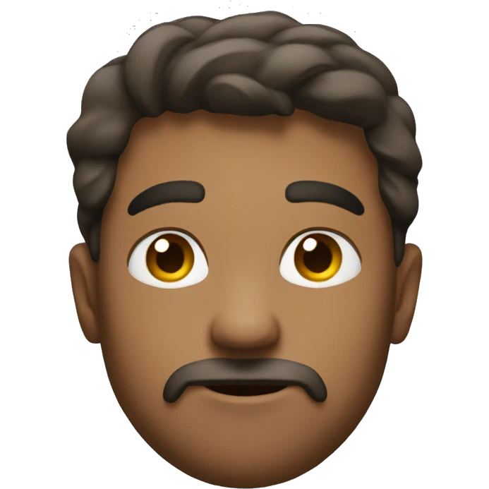 Make an emoji making the middle  emoji