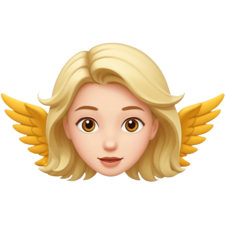 A girl flyin emoji