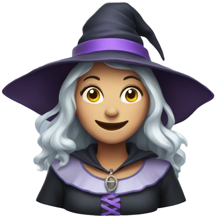 happy witch emoji
