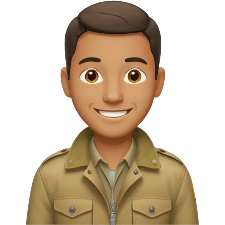 safari jacket men  emoji