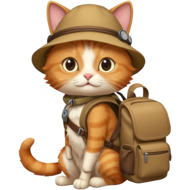explorer cat emoji