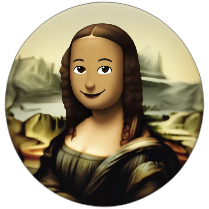 mona lisa emoji