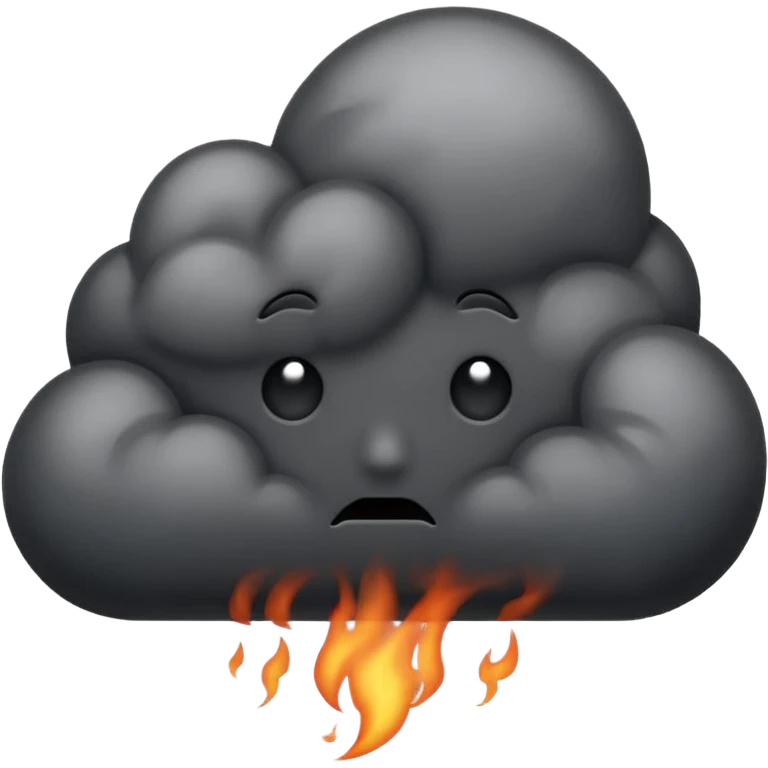 먹구름 emoji