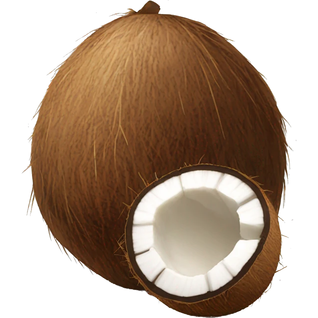 Coconut emoji