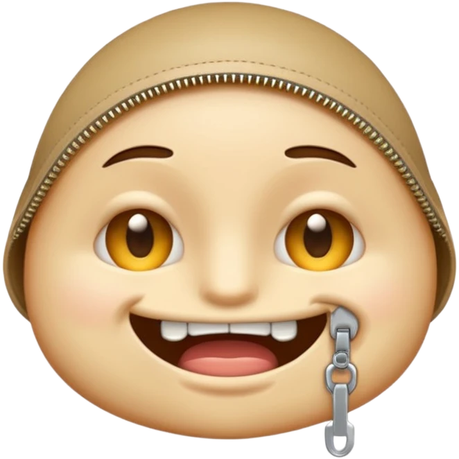 Zipper-Mouth Face emoji emoji