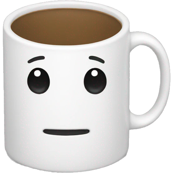 white mug emoji