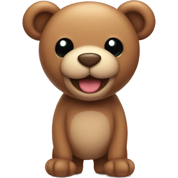 Cute Teddy  emoji