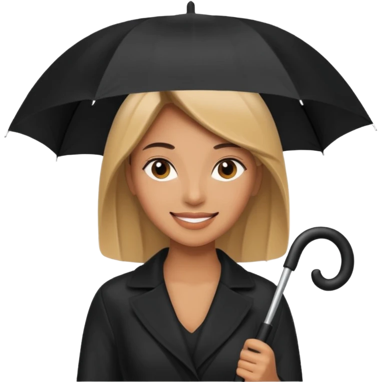  woman holding umbrella emoji