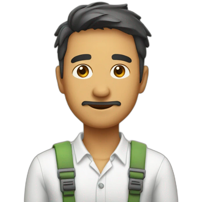 Sigman tomando agua emoji