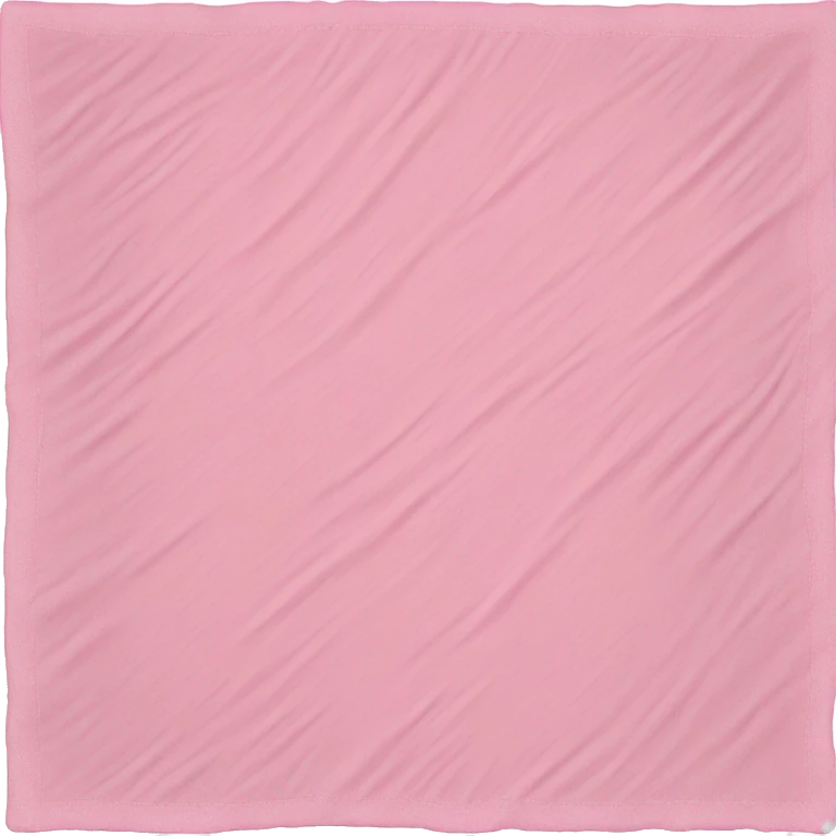 soft pink blanket emoji