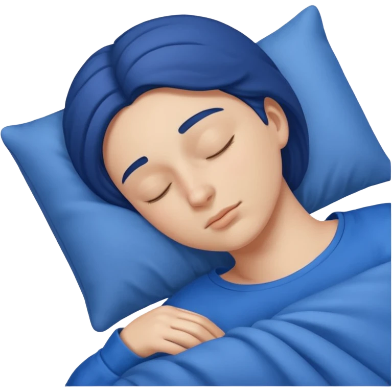 gorgi gales durmiendo con ropa celeste emoji