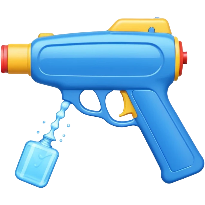 water gun emoji
