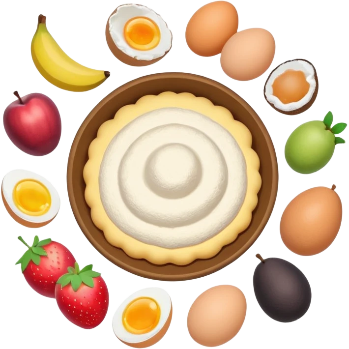 hobby baking ingredients emoji