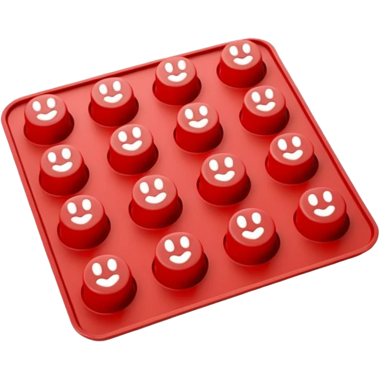 Silicone cake mold emoji