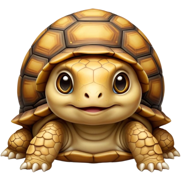 cinematic-baby tortoise-realistic--emoji,,-cute-wise-face-peering-ahead-with-calm-determination,-cute large-eyes-reflecting-centuries of wisdom, emoji