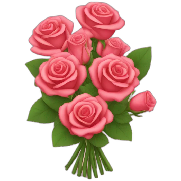 Rose bouquet  emoji