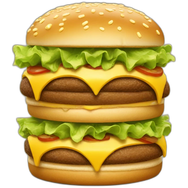 big mac emoji