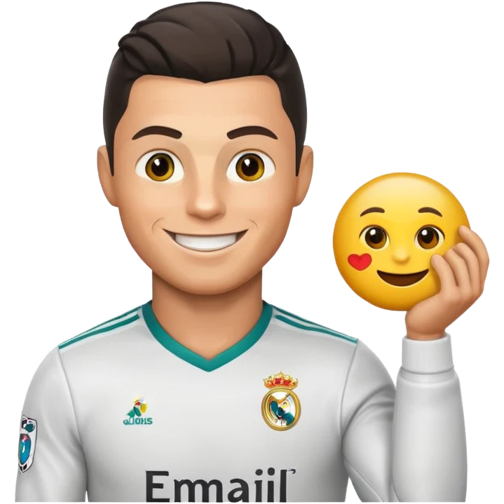 Ronaldo as an emoji emoji
