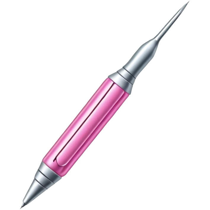 sewing needle color pink emoji