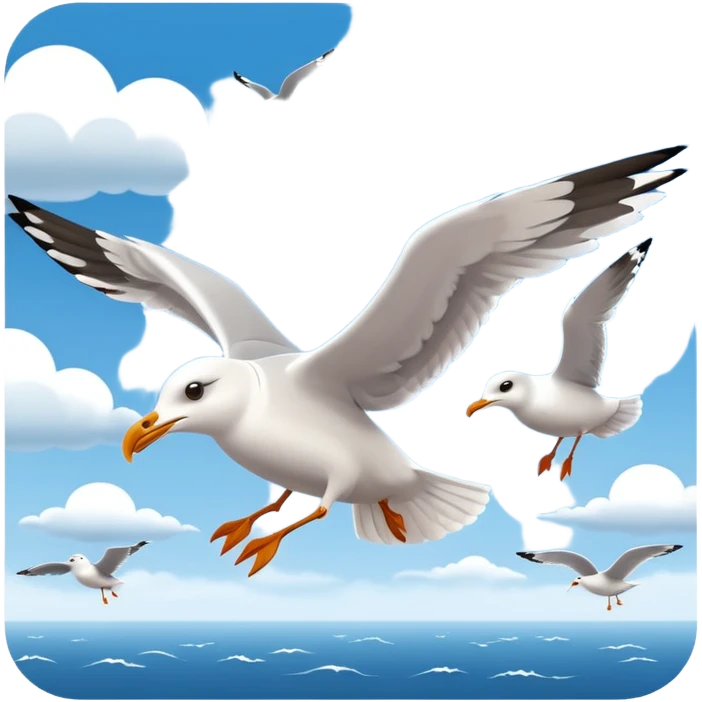 Seagulls emoji