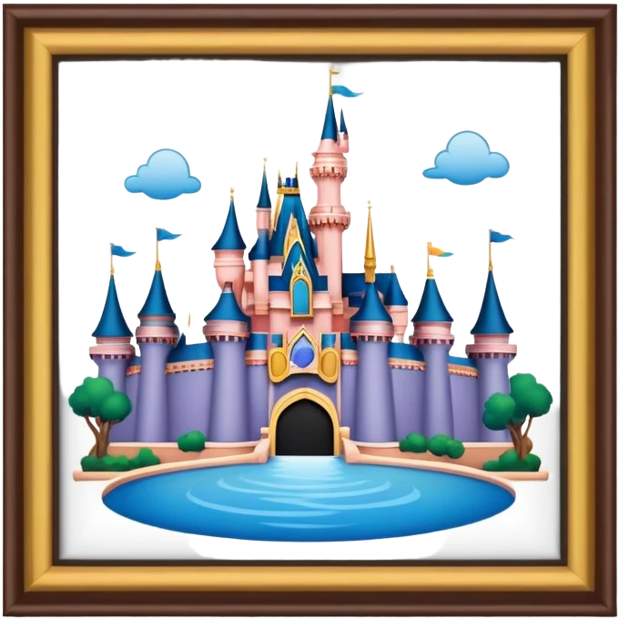 Disney world emoji