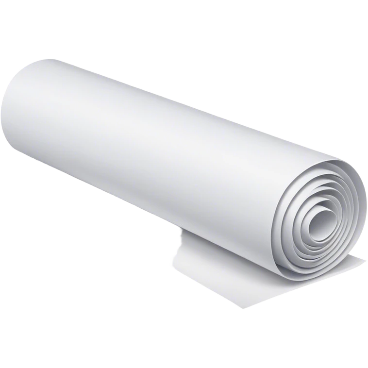 large rolled up drawing sheets emoji