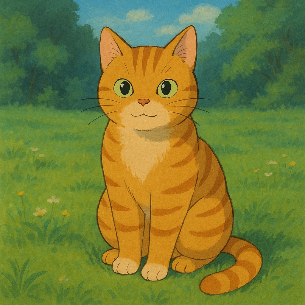 a cat emoji
