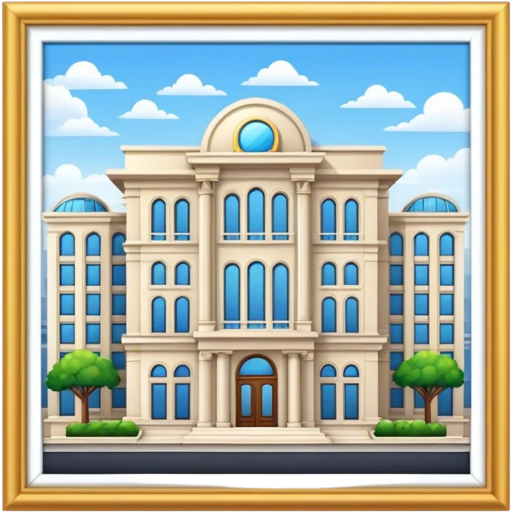 Luxury building  emoji