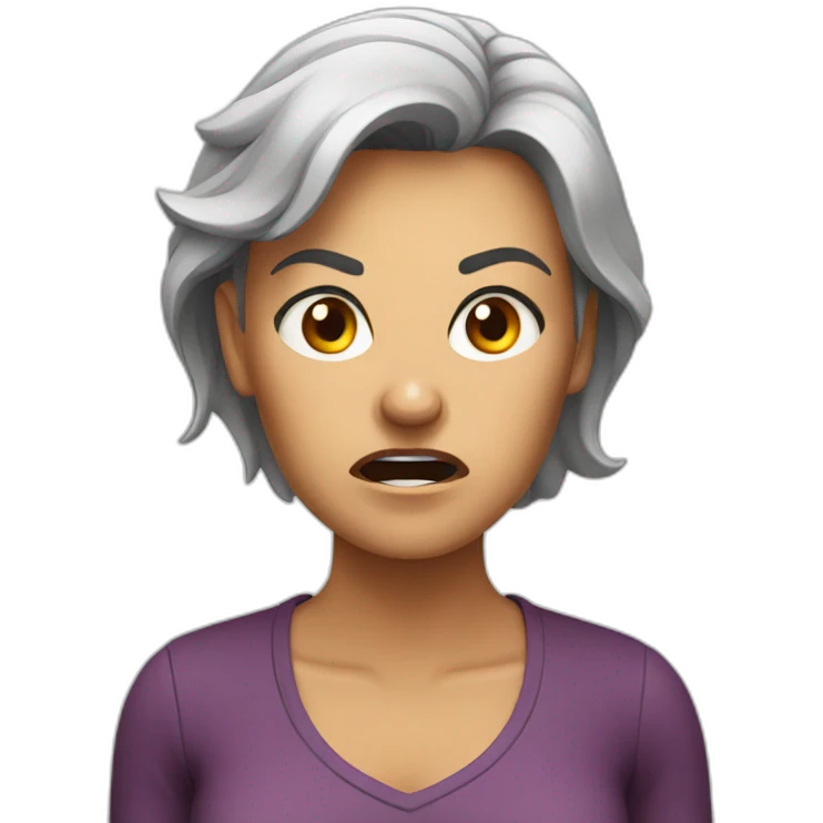 Angry women  emoji