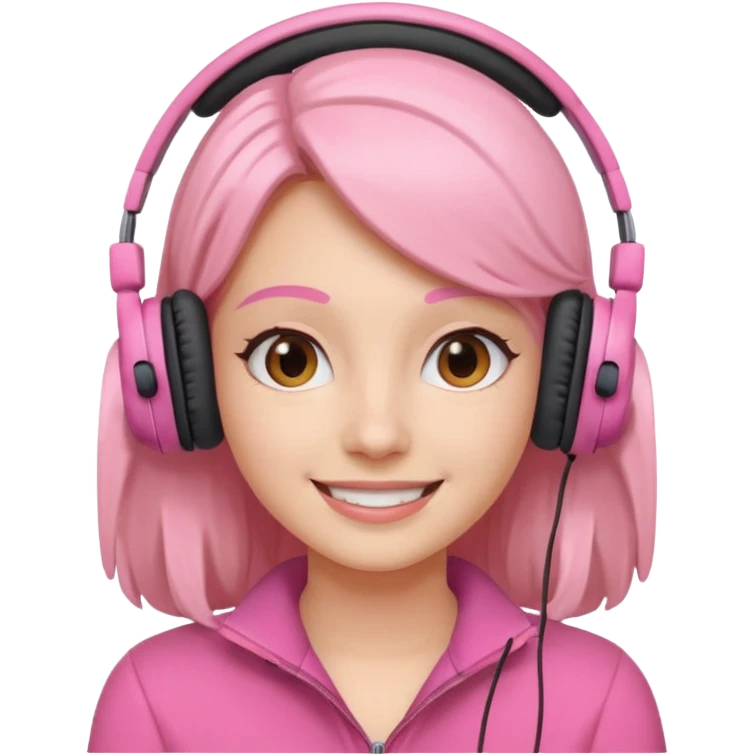 pink video call emoji